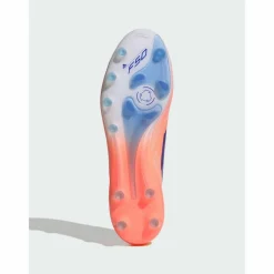 adidas Fußballschuhe<· F50 Elite Fußballschuh, Kunstrasen, Beam Orange / Lucid Blue / Cloud White