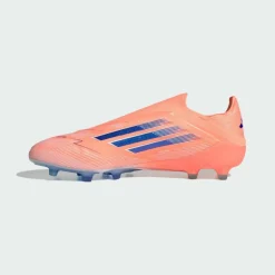 adidas Fußballschuhe<· F50 Elite Fußballschuh, Kunstrasen, Beam Orange / Lucid Blue / Cloud White