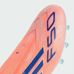 adidas Fußballschuhe<· F50 Elite Fußballschuh, Kunstrasen, Beam Orange / Lucid Blue / Cloud White