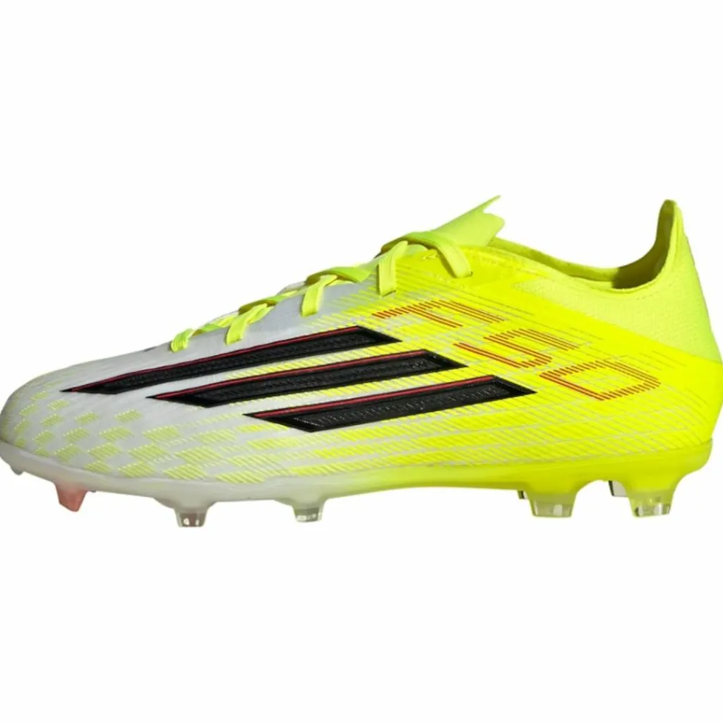 adidas Fußballschuhe<· F50 ELITE Kids Fußballschuh, feste Böden Team Solar Yellow 2 / Core Black / Lucid Red