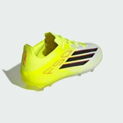 adidas Fußballschuhe<· F50 ELITE Kids Fußballschuh, feste Böden Team Solar Yellow 2 / Core Black / Lucid Red
