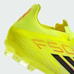 adidas Fußballschuhe<· F50 ELITE Kids Fußballschuh, feste Böden Team Solar Yellow 2 / Core Black / Lucid Red