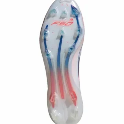 adidas Fußballschuhe<· F50 ELITE MID FG W ftwr white-lucid blue-solar red
