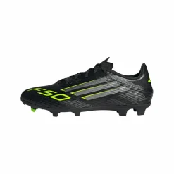 adidas Fußballschuhe<· F50 League FG/MG Coral Blaze schwarzgrau