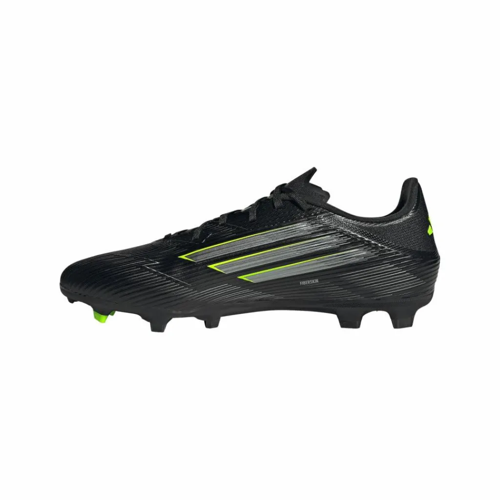 adidas Fußballschuhe<· F50 League FG/MG Coral Blaze schwarzgrau