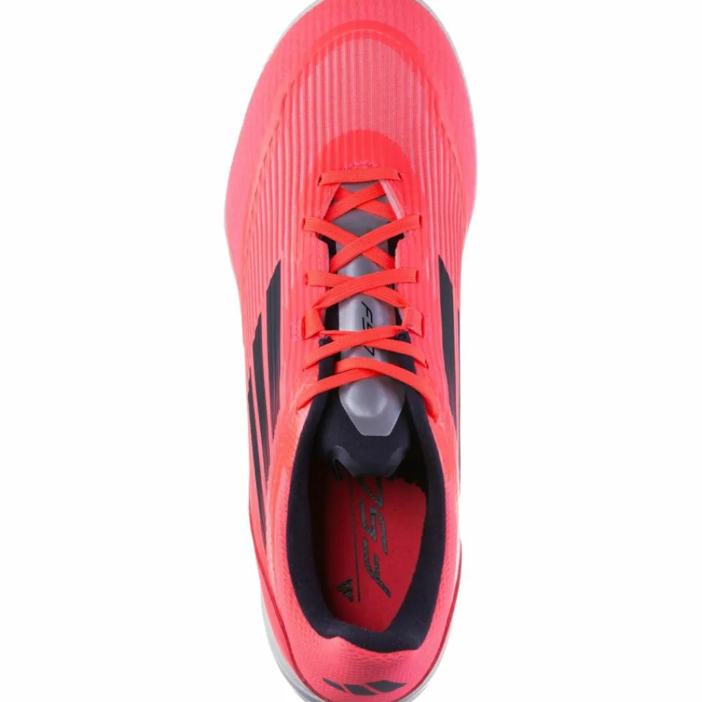 adidas Hallenschuhe<· F50 LEAGUE IN turbo-aurora black-platin met.