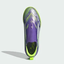 adidas Fußballschuhe<· F50 League Kids Fußballschuh, Purple Rush / Cloud White / Lucid Lemon