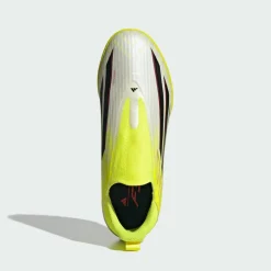 adidas Fußballschuhe<· F50 LEAGUE Laceless Turf Kids Team Solar Yellow 2 / Core Black / Lucid Red