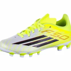 adidas Fußball|Fußballschuhe<· F50 LEAGUE MG J team solar yellow-core black-lucid red