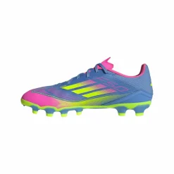 adidas Fußballschuhe<· F50 League MG Celestial Victory blaugelbrosa