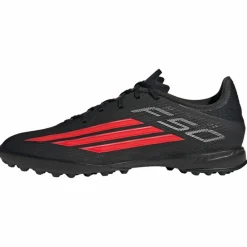 adidas Fußball|Fußballschuhe<· F50 LEAGUE Turf Fußballschuh Core Black / Lucid Red / Core Black
