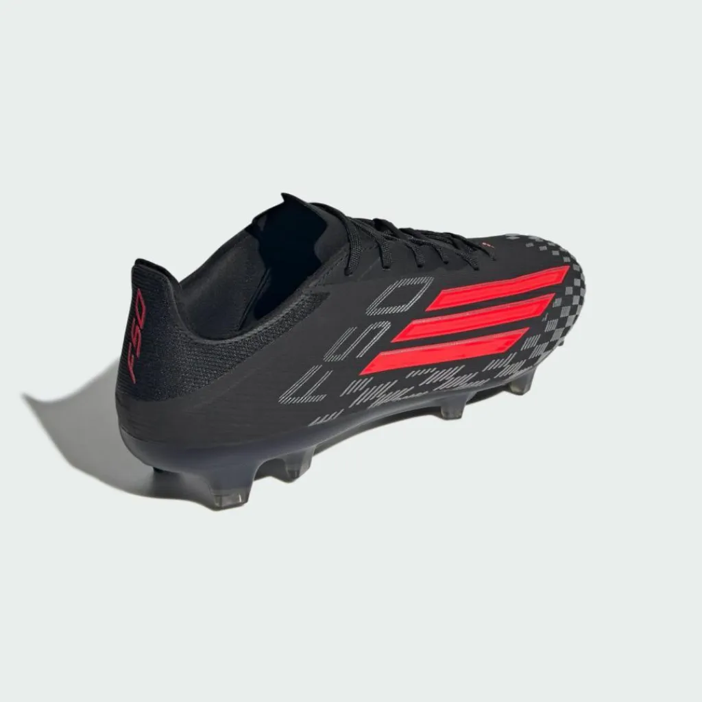 adidas Fußballschuhe<· F50 Pro FG Fußballschuh Core Black / Lucid Red / Core Black