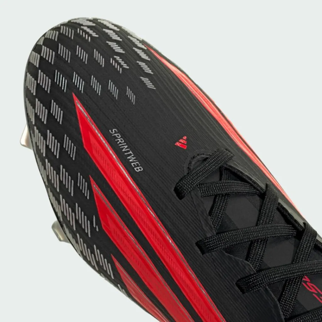 adidas Fußballschuhe<· F50 Pro FG Fußballschuh Core Black / Lucid Red / Core Black