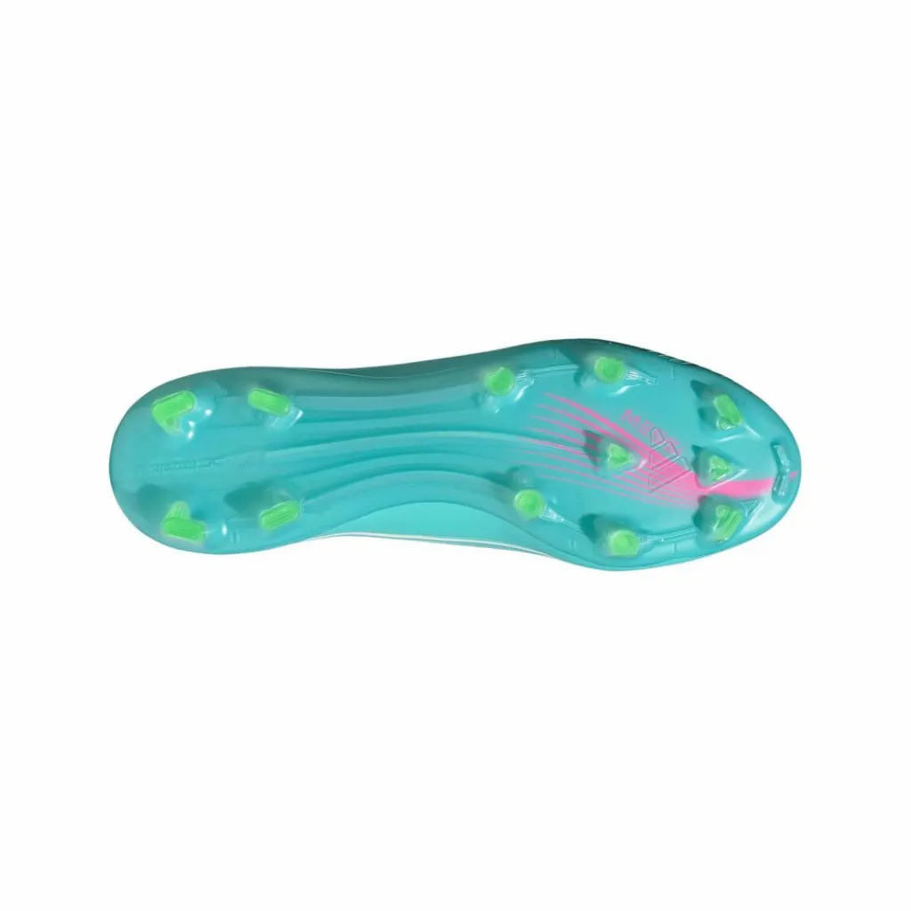adidas Fußballschuhe<· F50 Pro FG Messi Aurora Radiante Weiß weissrosa