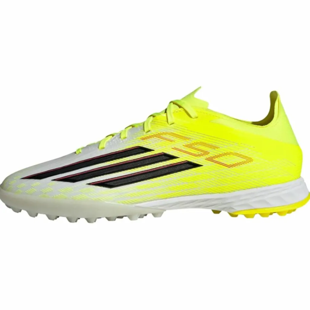 adidas Fußballschuhe|Fußballschuhe<· F50 PRO Turf Fußballschuh Team Solar Yellow 2 / Core Black / Lucid Red