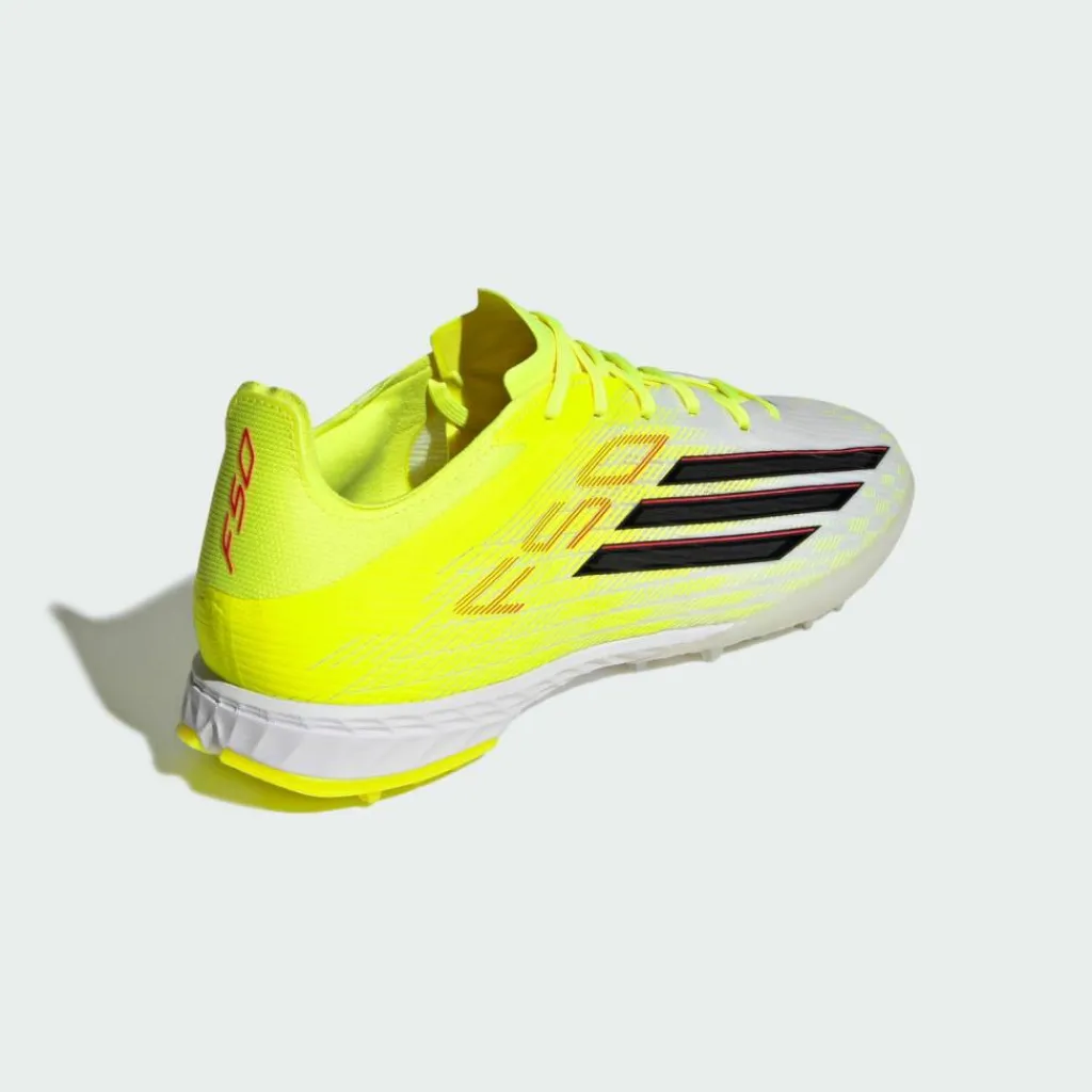 adidas Fußballschuhe|Fußballschuhe<· F50 PRO Turf Fußballschuh Team Solar Yellow 2 / Core Black / Lucid Red