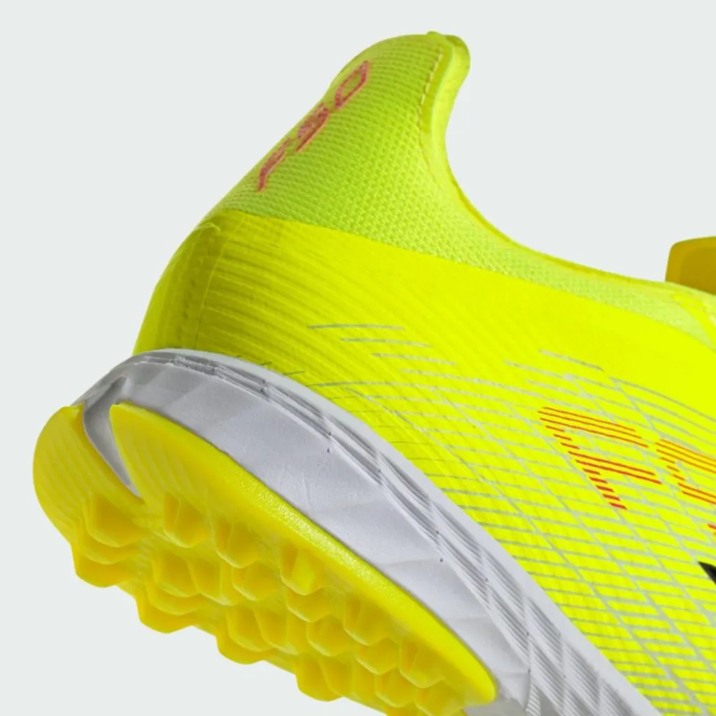 adidas Fußballschuhe|Fußballschuhe<· F50 PRO Turf Fußballschuh Team Solar Yellow 2 / Core Black / Lucid Red