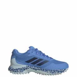 adidas Fitnessschuhe|Multifunktionsschuhe<· Fabela X 2 Feldhockey-Stiefel. Halo Blue / Dark Blue / Blue Fusion