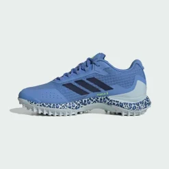 adidas Fitnessschuhe|Multifunktionsschuhe<· Fabela X 2 Feldhockey-Stiefel. Halo Blue / Dark Blue / Blue Fusion