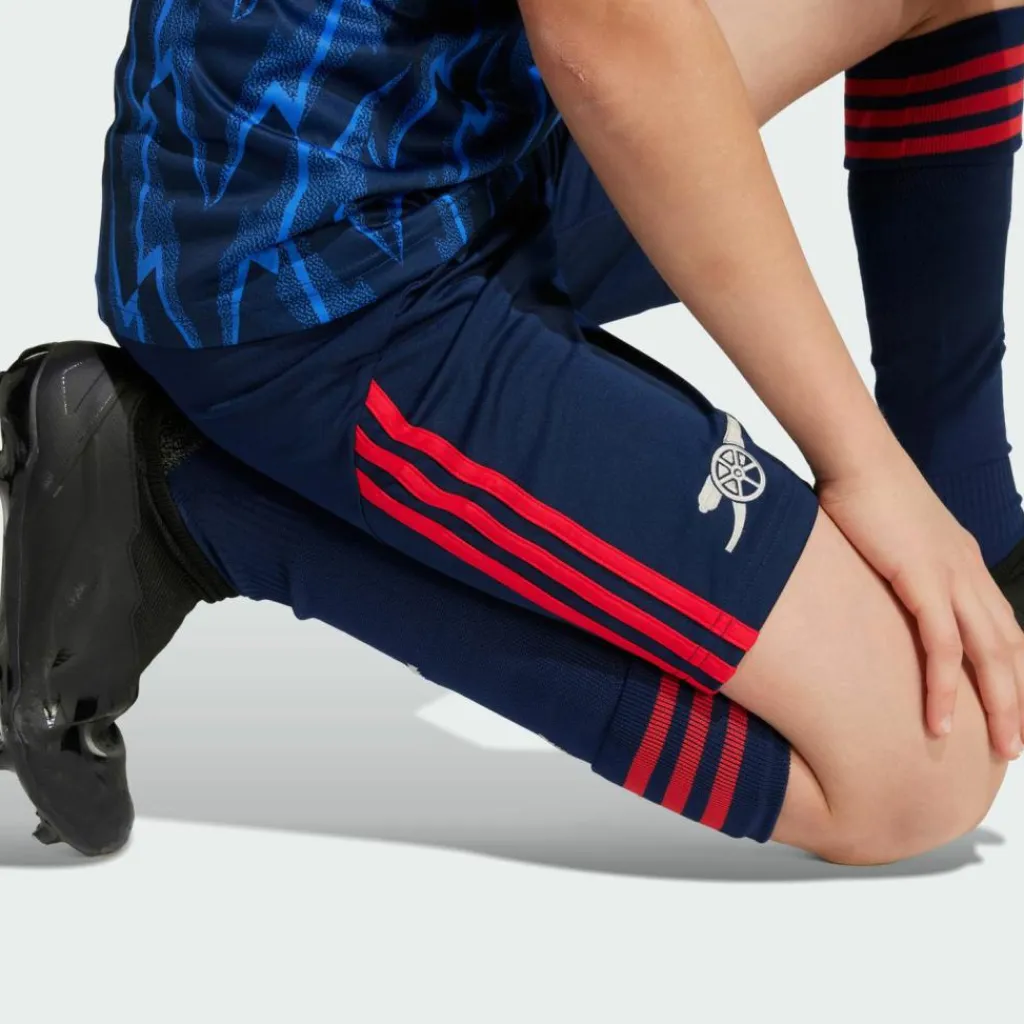 adidas Fußball|Shorts<· FC Arsenal 25/26 Auswärtsshorts Night Indigo / Grey Two