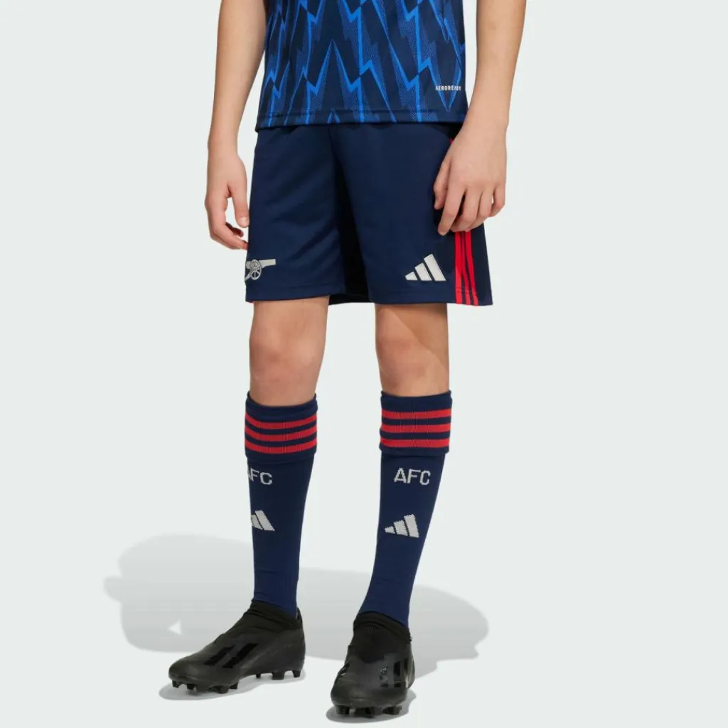 adidas Fußball|Shorts<· FC Arsenal 25/26 Auswärtsshorts Night Indigo / Grey Two
