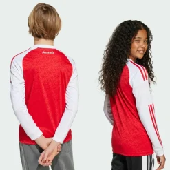 adidas Trikots<· FC Arsenal 25/26 Long Sleeve Heimtrikot Better Scarlet / White