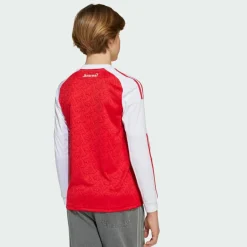 adidas Trikots<· FC Arsenal 25/26 Long Sleeve Heimtrikot Better Scarlet / White