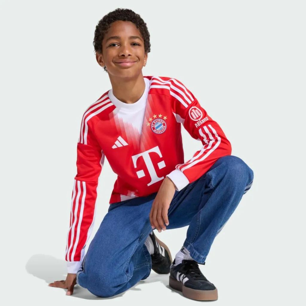 adidas Trikots<· FC Bayern München 25/26 Long Sleeve Red