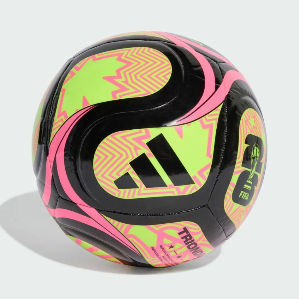 adidas Bälle<· FIFA Fussball-Weltmeisterschaft™ Black / Lucid Lemon / Lucid Pink