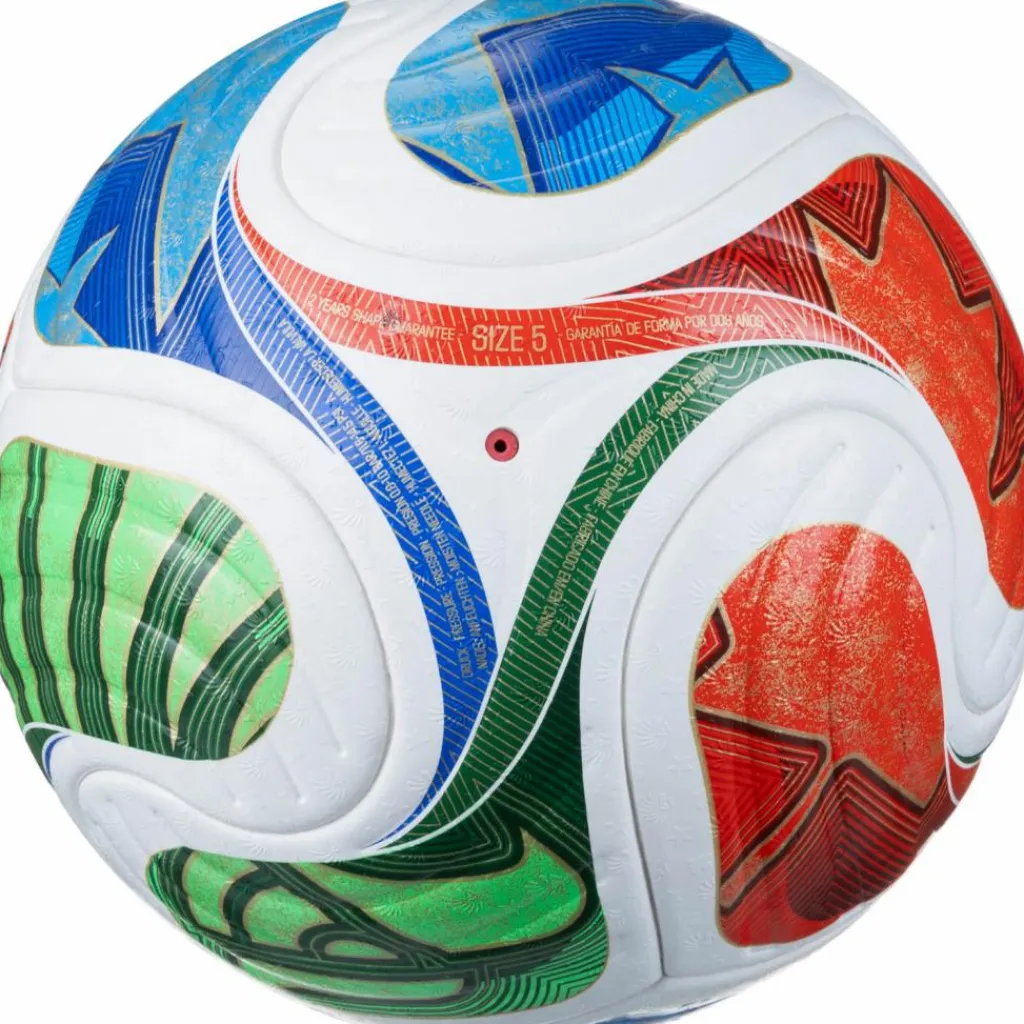 adidas Bälle<· FIFA World Cup 26™ Trionda Pro white-solblu-hirere-f