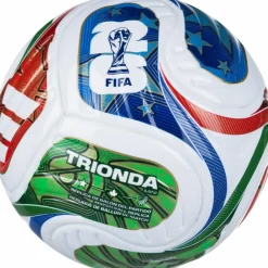 adidas Bälle<· FIFA World Cup 26™ Trionda Mini white-royblu-solblu