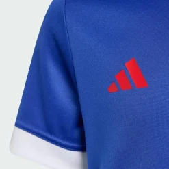 adidas Shirts<· Frankreich Rugby Home Replica Semi Lucid Blue