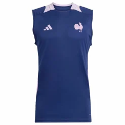 adidas Tops & Tanks<· Frankreich Singlet Dark Blue