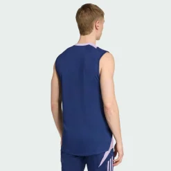 adidas Tops & Tanks<· Frankreich Singlet Dark Blue