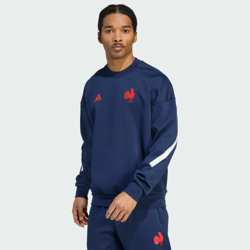 adidas Pullover & Sweats<· Frankreich Travel Sweatshirt Collegiate Navy