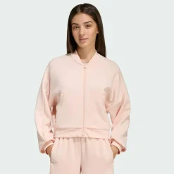 adidas Trainingsanzüge<· FUTURE ICONS 3-STREIFEN TRAININGSJACKE, Blush Pink / Pink Tint