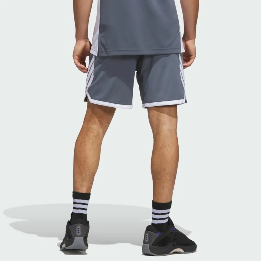 adidas Basketball|Basketball<· 3G Speed Basketball AEROREADY Shorts Grey Four / White