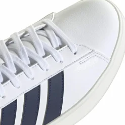 adidas Streetwear|Sneaker<· Grand Court 3.0. ftwwht-darkblue-corewhite