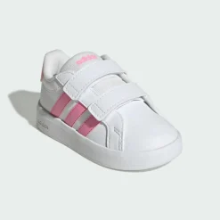 adidas Sneaker<· GRAND COURT 3.0 KIDS SCHUH Cloud White / Bliss Pink / Bliss Pink