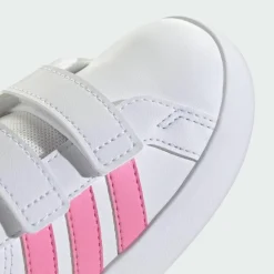 adidas Sneaker<· GRAND COURT 3.0 KIDS SCHUH Cloud White / Bliss Pink / Bliss Pink