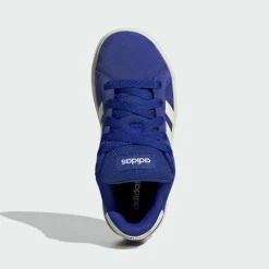 adidas Sneaker<· Grand Court 00s Schuh Semi Lucid Blue / Off White / Gum