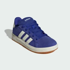 adidas Sneaker<· Grand Court 00s Schuh Semi Lucid Blue / Off White / Gum