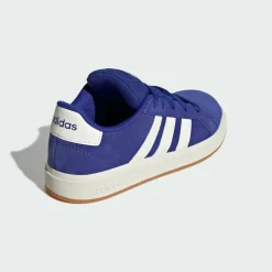 adidas Sneaker<· Grand Court 00s Schuh Semi Lucid Blue / Off White / Gum