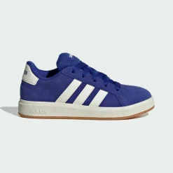 adidas Sneaker<· Grand Court 00s Schuh Semi Lucid Blue / Off White / Gum