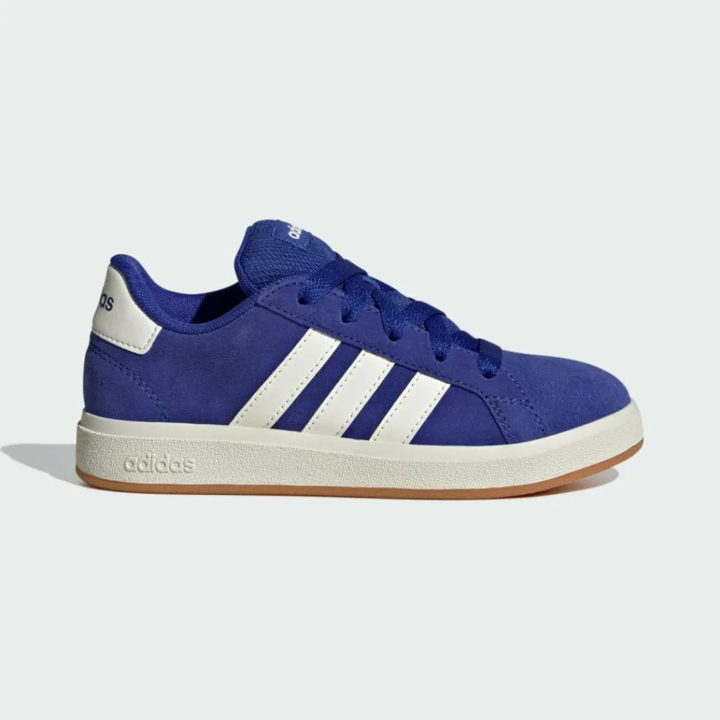 adidas Sneaker<· Grand Court 00s Schuh Semi Lucid Blue / Off White / Gum