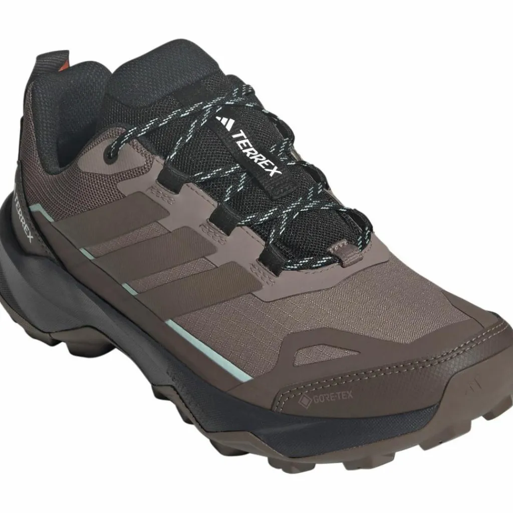 adidas Wandern|Wanderschuhe<· GTX TERREX SKYCHASER AX5 trace brown-earth strata-semi impact orange