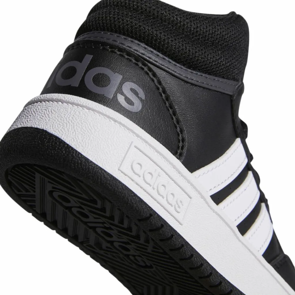 adidas Sneaker<· HOOPS MID 3.0 K core black-ftwr white-grey six