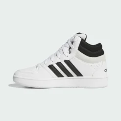 adidas Sneaker|Sneaker<· HOOPS MID CLASSIC SCHUH Cloud White / Core Black / Orbit Grey