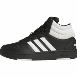 adidas Sneaker|Sneaker<· HOOPS MID CLASSIC SCHUH Core Black / Cloud White / Orbit Grey