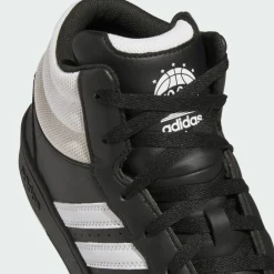 adidas Sneaker|Sneaker<· HOOPS MID CLASSIC SCHUH Core Black / Cloud White / Orbit Grey